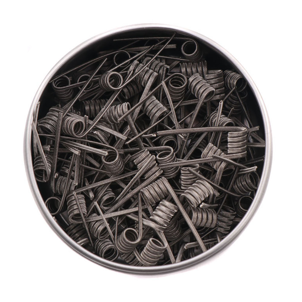 Clapton Wire Pre Built - 새로운 XFKM 100PCS/box NI80/A1/SS316L Alien V2