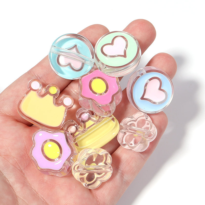 Drip Tip Resin - 10개입 20mm 레진 비즈 컬러풀 드립