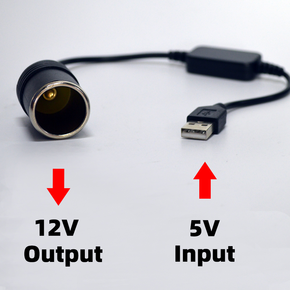 Vape Accessory - 5V에서 12V로 변환하는 케이블 연장기 USB