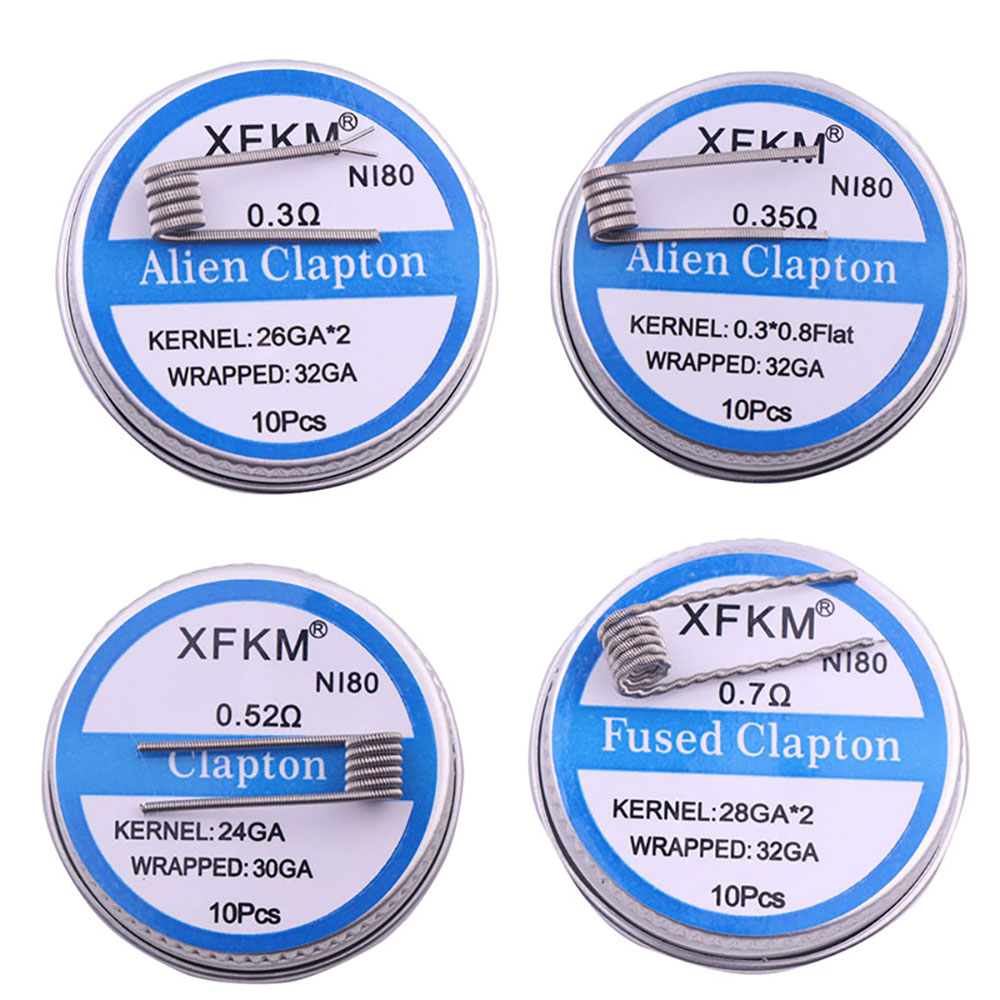 Clapton Wire Pre Built - 프리빌트 내경 3mm 코일 융합 클랩톤