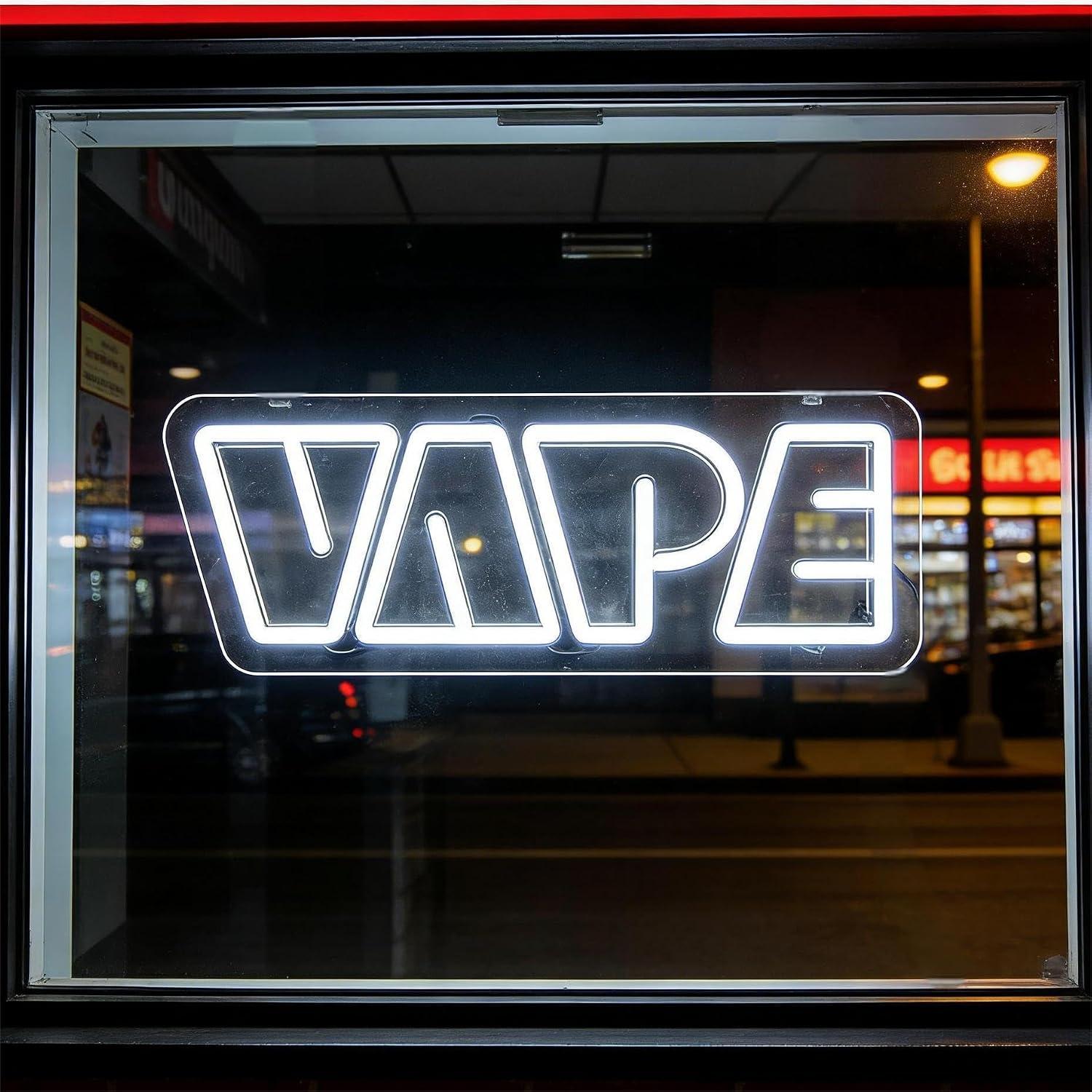 Vaping Store - VAPE 네온사인 USB 디밍 가능 LED