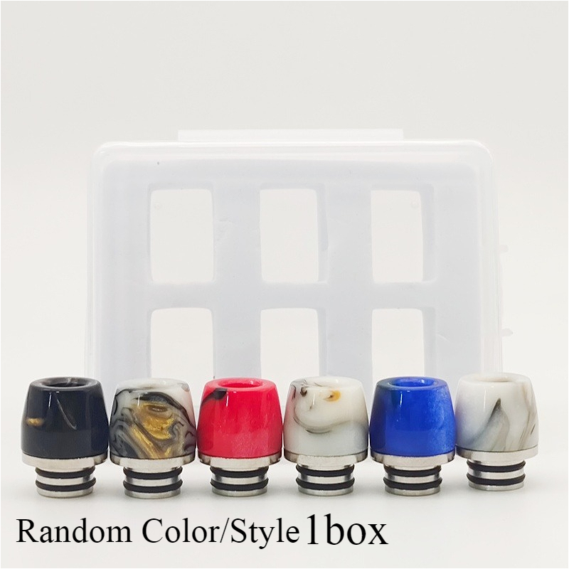 Drip Tip Resin - 랜덤 컬러 810/510 드립 노즐 멀티스타일
