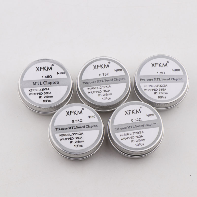 Clapton Wire Pre Built - XFKM MTL 클랩튼 사전 제작 코일,