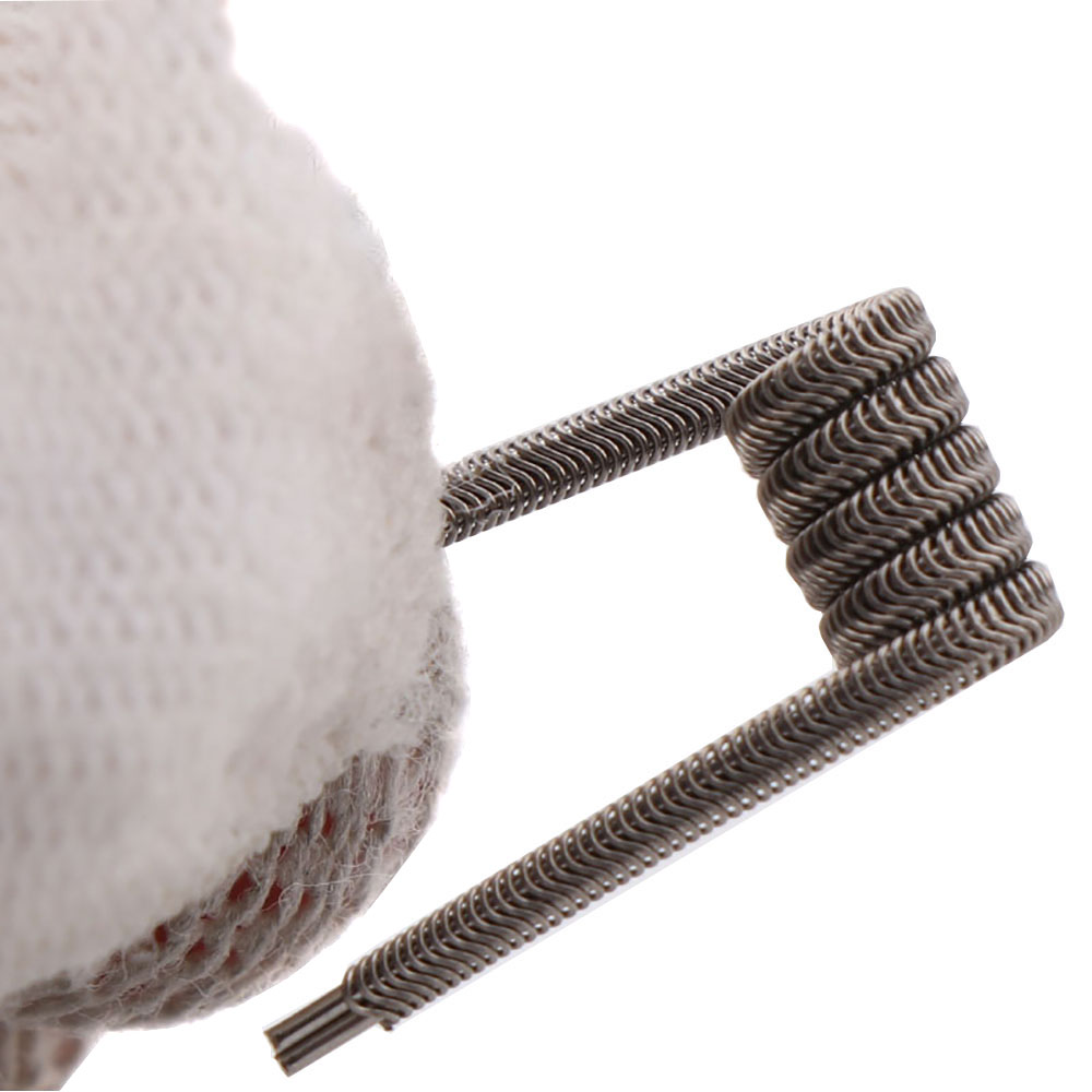 새로운 XFKM 100PCS/box NI80/A1/SS - Clapton Wire Pre Built 리뷰 및 가격