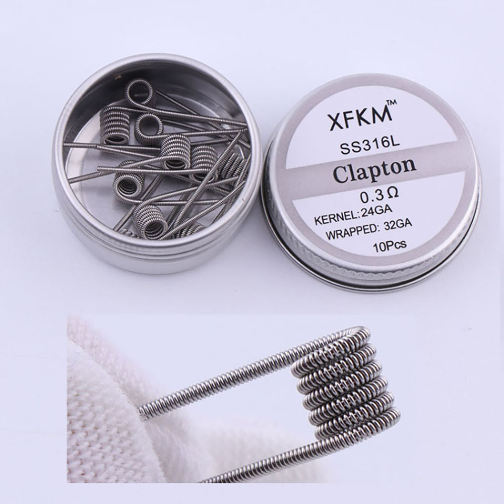 외계인 클랩튼 융합 클랩튼 프리메이드 코일, RDA R - Clapton Wire Pre Built 리뷰 및 가격