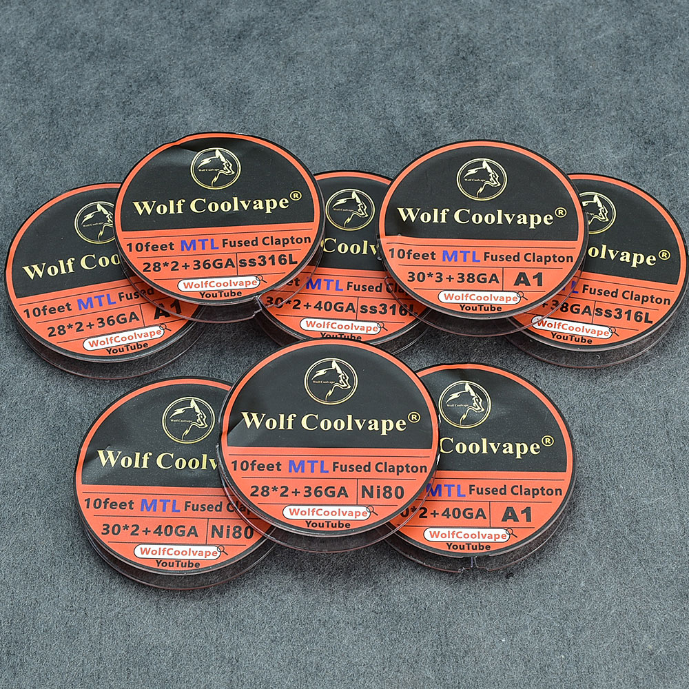 10피트 NI80/A1/SS316L MTL 융합 클랩튼 - Clapton Wire Pre Built 리뷰 및 가격