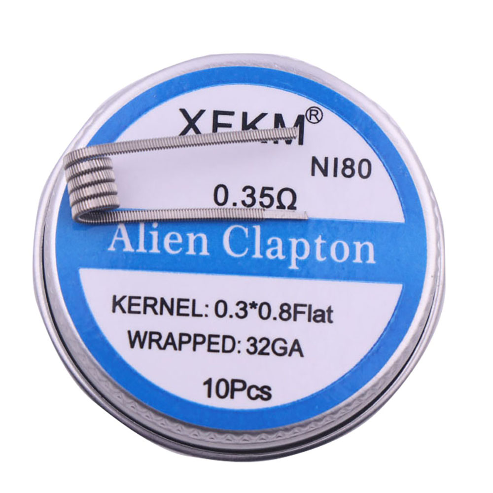 프리빌트 내경 3mm 코일 융합 클랩톤 코일, 외계인  - Clapton Wire Pre Built 리뷰 및 가격