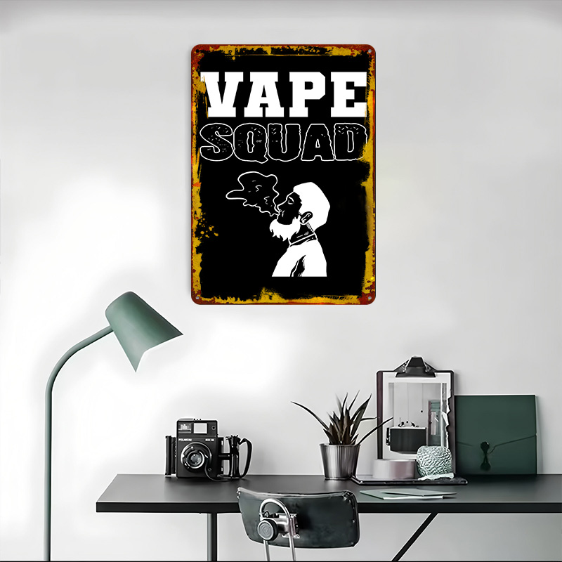베이프 스쿼드 베이프 스토어 오운 틴플레이트 포스터 맞 - Vaping Store 리뷰 및 가격