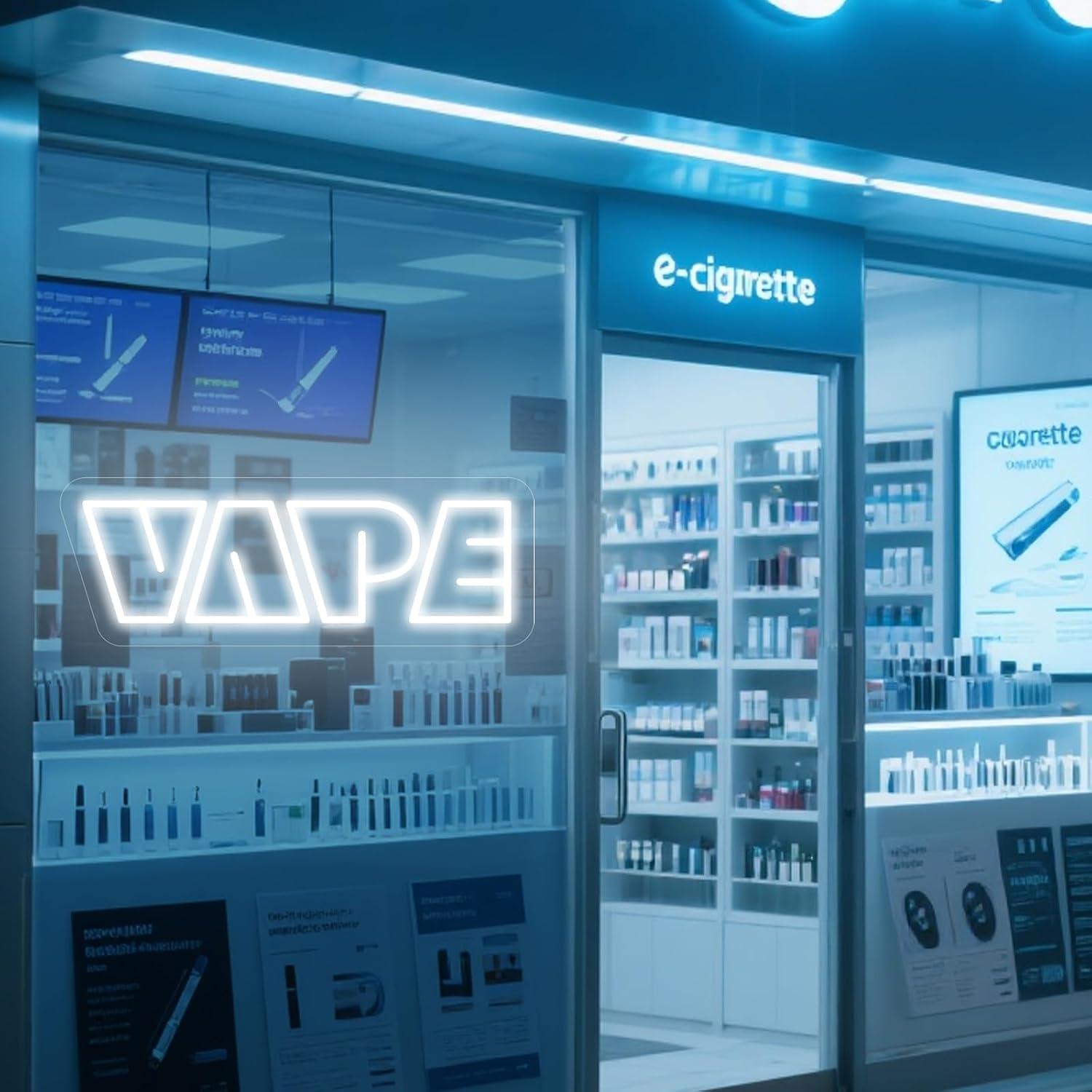VAPE 네온사인 USB 디밍 가능 LED 조명 (베이 - Vaping Store 리뷰 및 가격