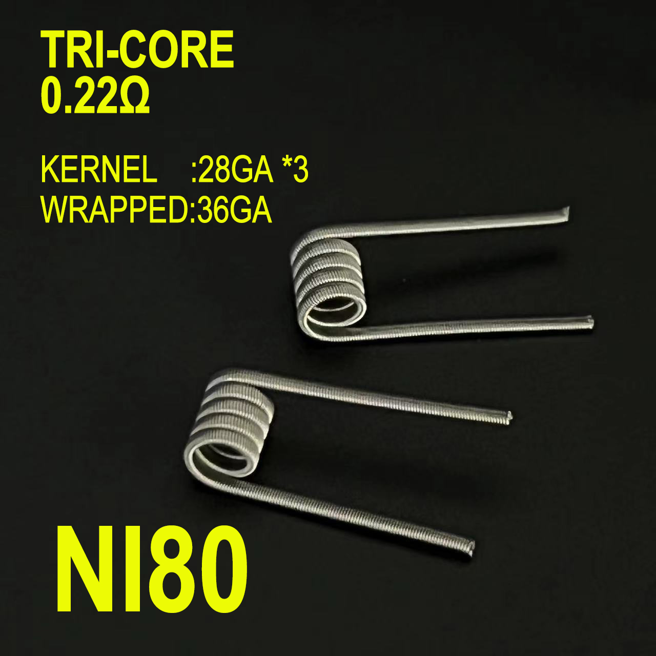 스프링 저항 ID 3.0mm 0.22 0.26 0.45 - Clapton Wire Pre Built 리뷰 및 가격