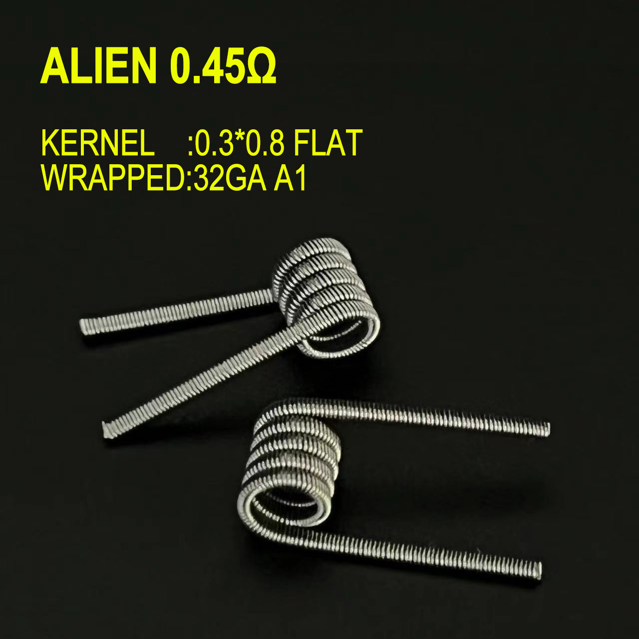 스프링 저항 ID 3.0mm 0.22 0.26 0.45 - Clapton Wire Pre Built 리뷰 및 가격