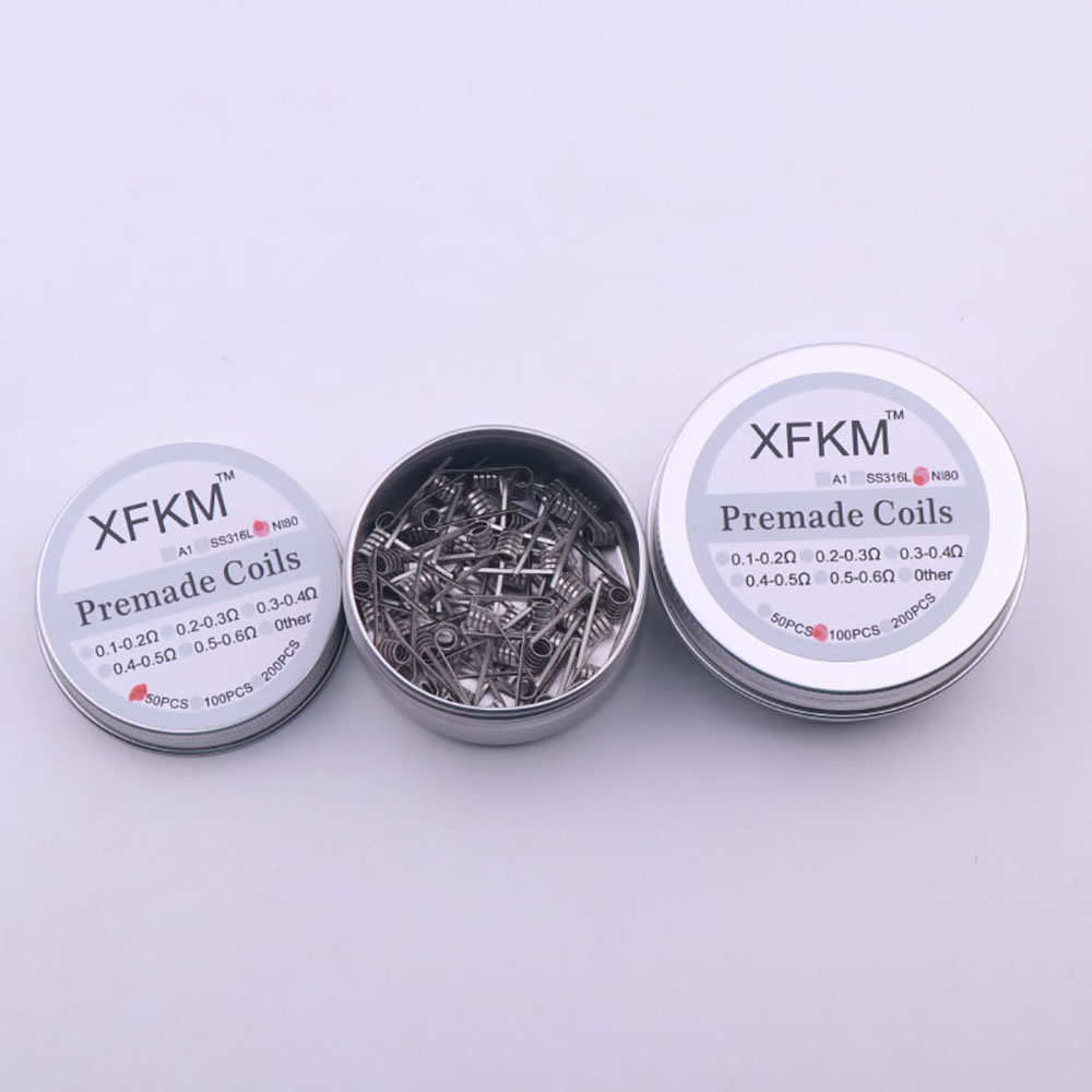 NI80 50/100 사전 제작 내경 3mm 코일 융합 - Clapton Wire Pre Built 리뷰 및 가격