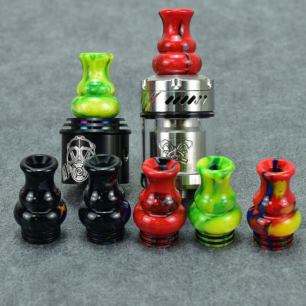 Wolf coolvape 드립 팁, 송진 담배 거치대  - Drip Tip Resin 리뷰 및 가격