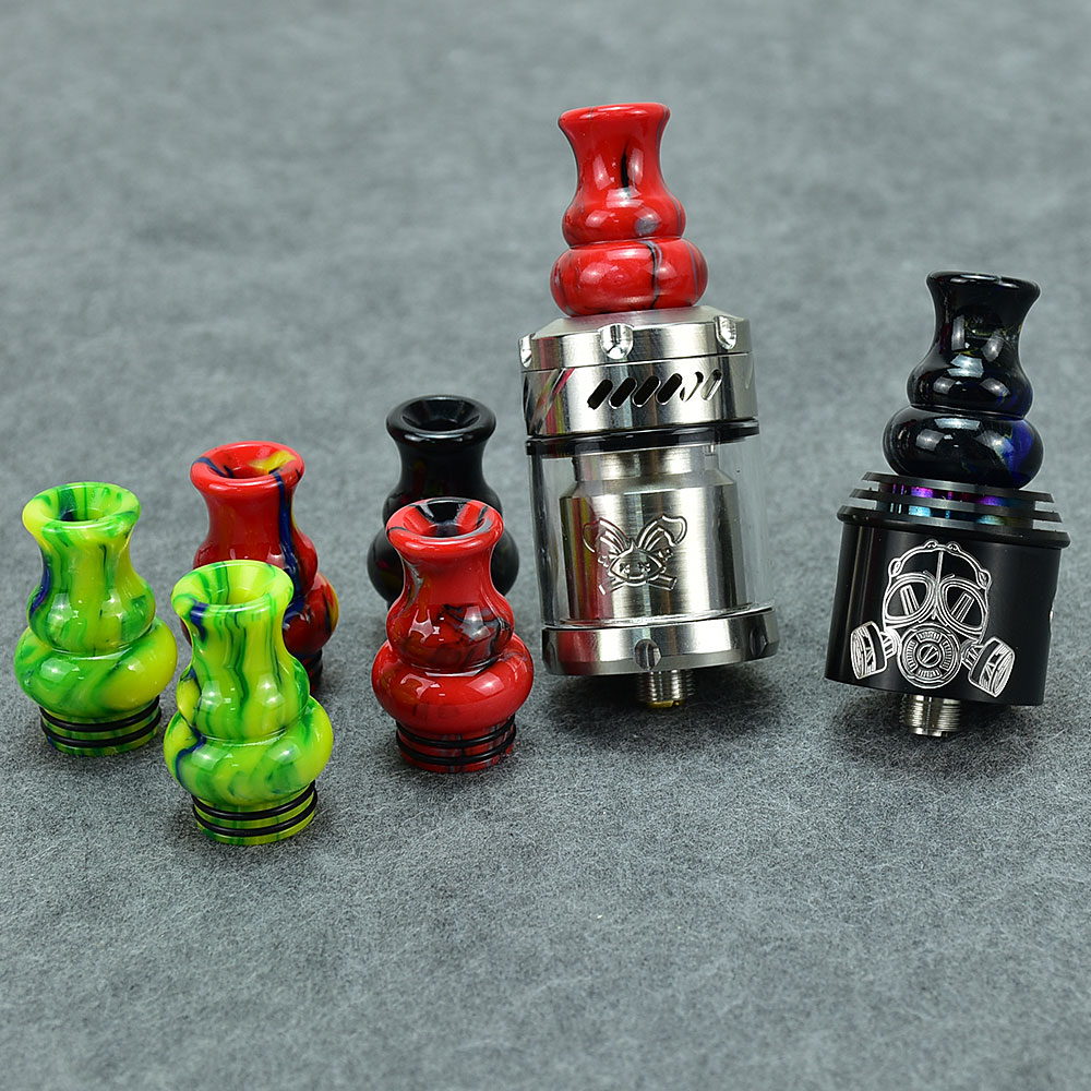Wolf coolvape 드립 팁, 송진 담배 거치대  - Drip Tip Resin 리뷰 및 가격