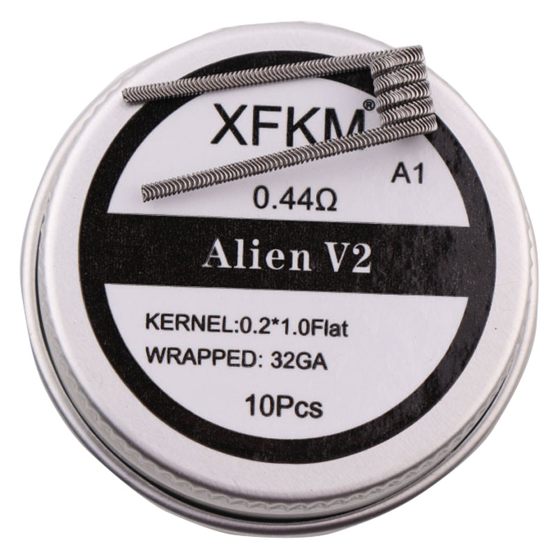 새로운 XFKM NI80/A1/SS316L 10 개/몫 - Clapton Wire Pre Built 리뷰 및 가격