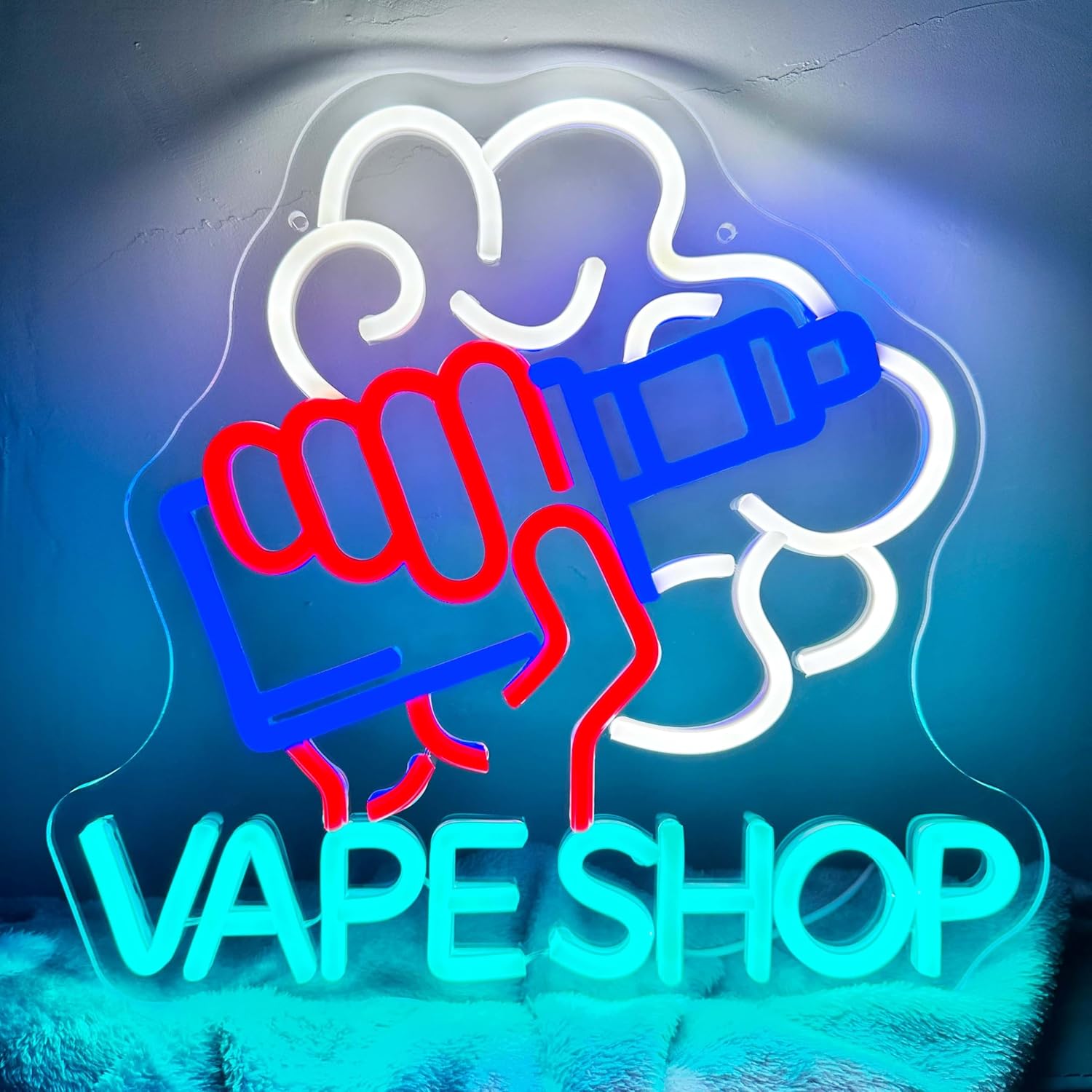 Vape Shop 네온 사인 LED 네온 라이트, 스모 - Vaping Store 리뷰 및 가격