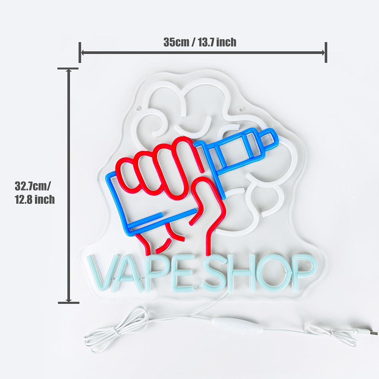 Vape Shop 네온 사인 LED 네온 라이트, 스모 - Vaping Store 리뷰 및 가격