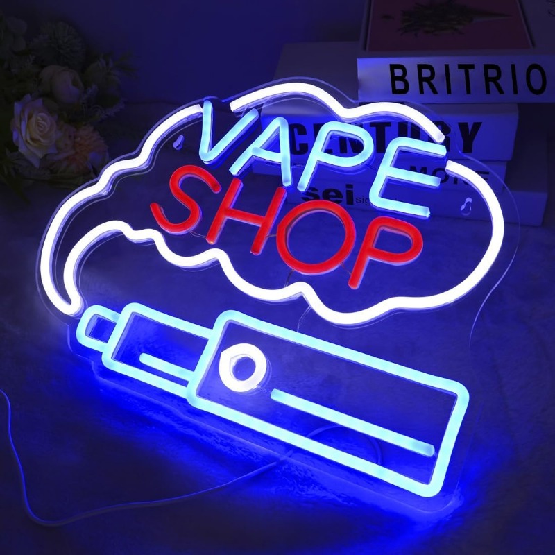 LED VAPE SHOP 연기 네온 사인 담배 가게 창 - Vaping Store 리뷰 및 가격